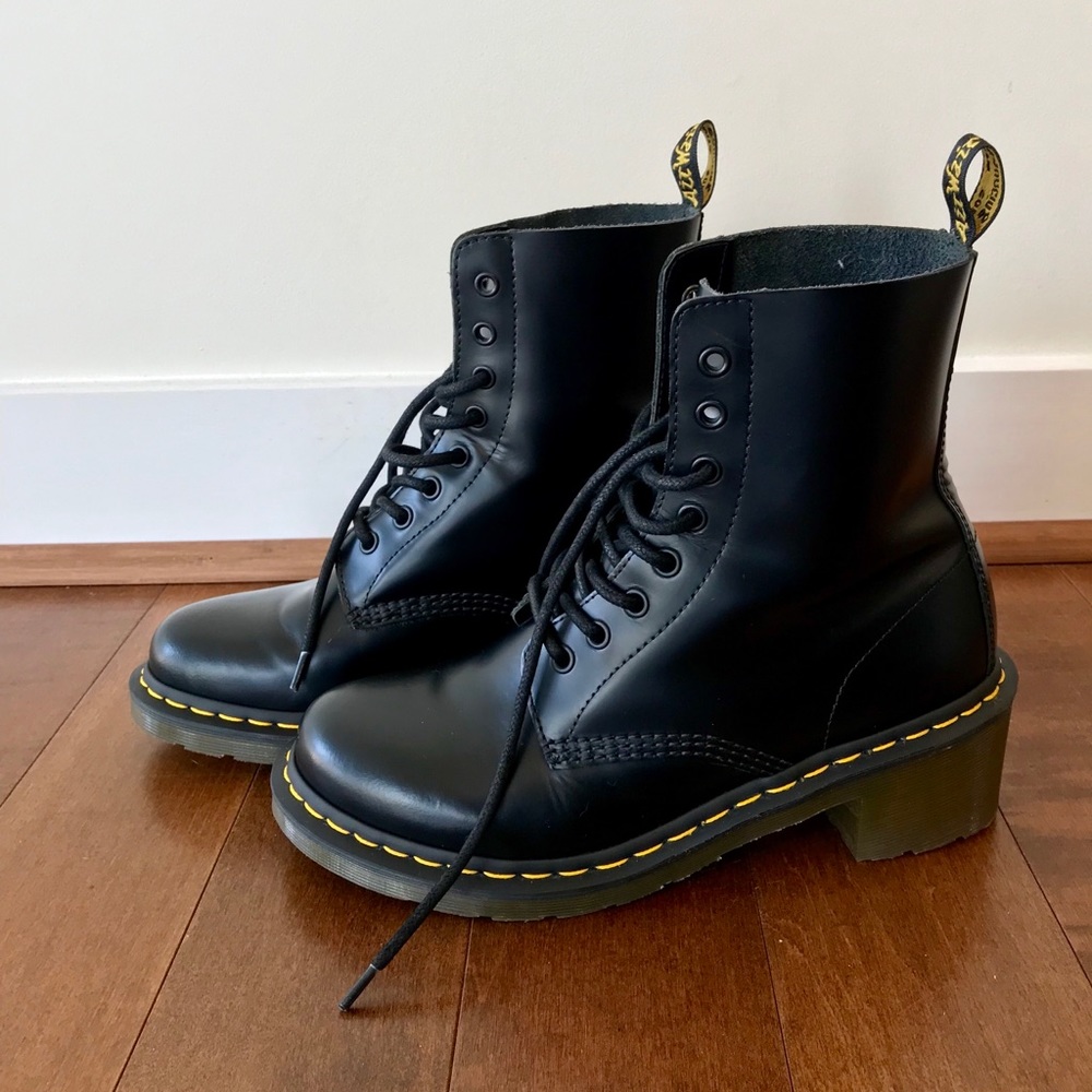 Dr Martens Clemency Smooth Black Size 9